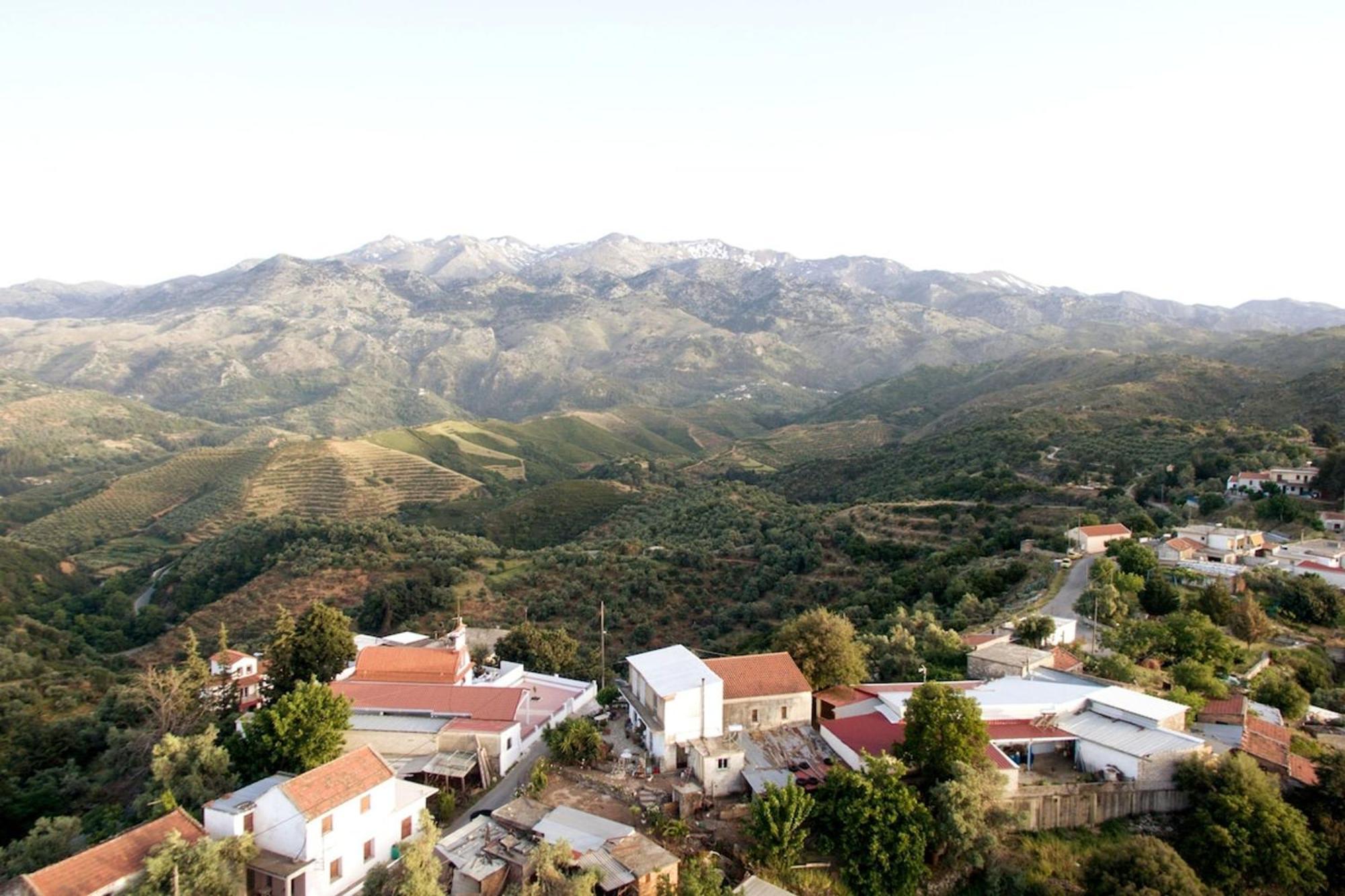 Aoria Traditional House With Stuning Mountain View Loulos Exterior foto